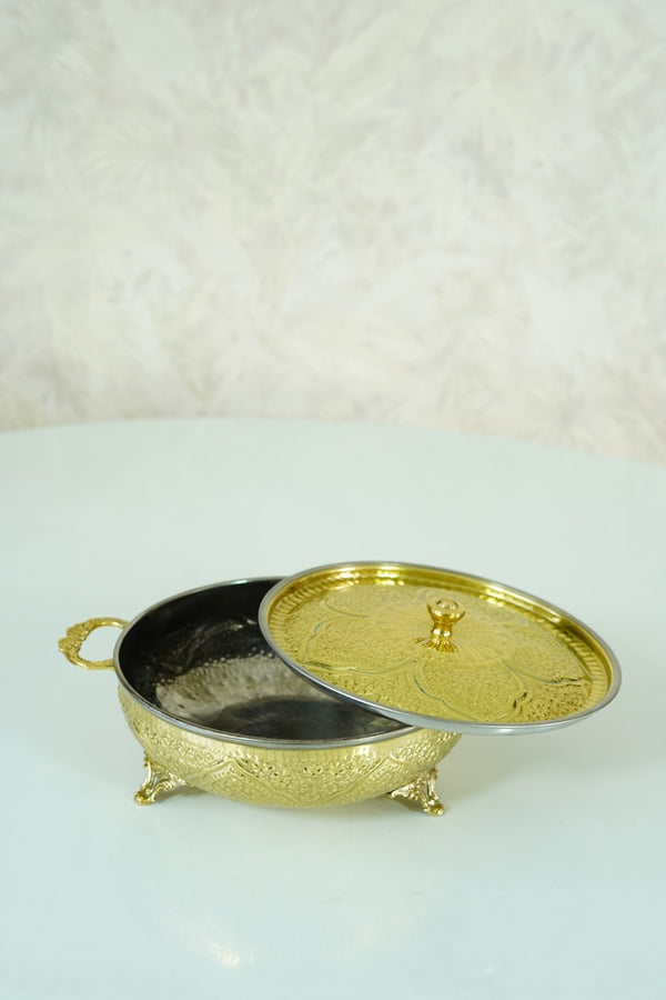 Brass gold handi