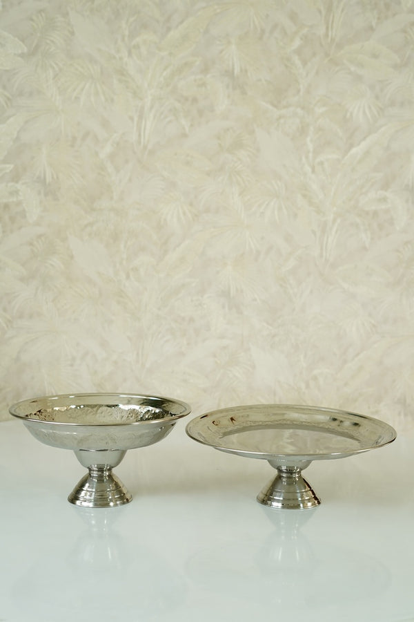 Stainless Steel bowl and platter set