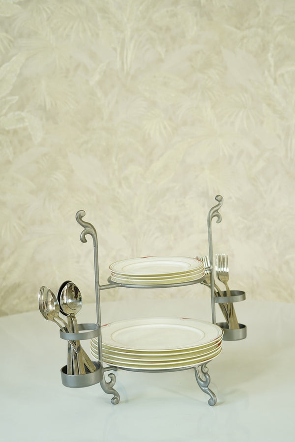 Buffet caddy in Silver