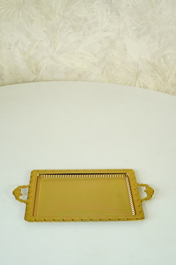 Rectangle Gold Tray